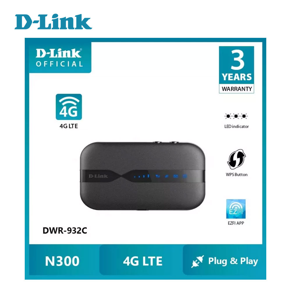 مودم 4G LTE همراه وایرلس N300 دی لینک مدل D-Link DWR-932c - فروشگاه ...