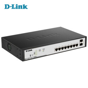 سوئیچ شبکه مدیریتی 10 پورت POE گیگابیت دی لینک مدل D-Link DGS-1100-10MP