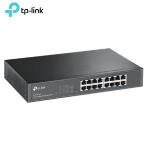 سوئیچ شبکه 16 پورت گیگابیت مدیریتی تی پی لینک مدل TP-Link TL-SG1016DE