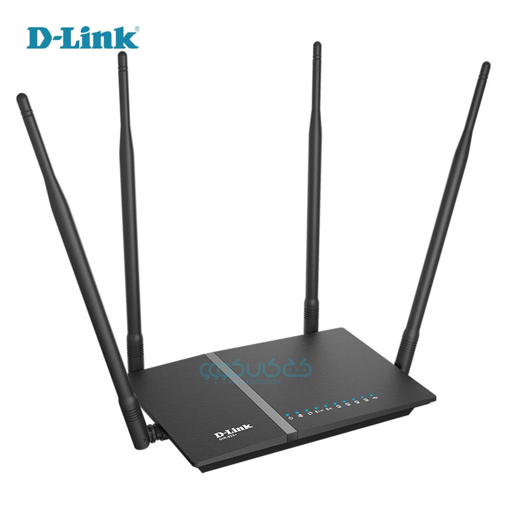 روتر وایرلس AC1200 دی لینک مدل D-Link DIR-825