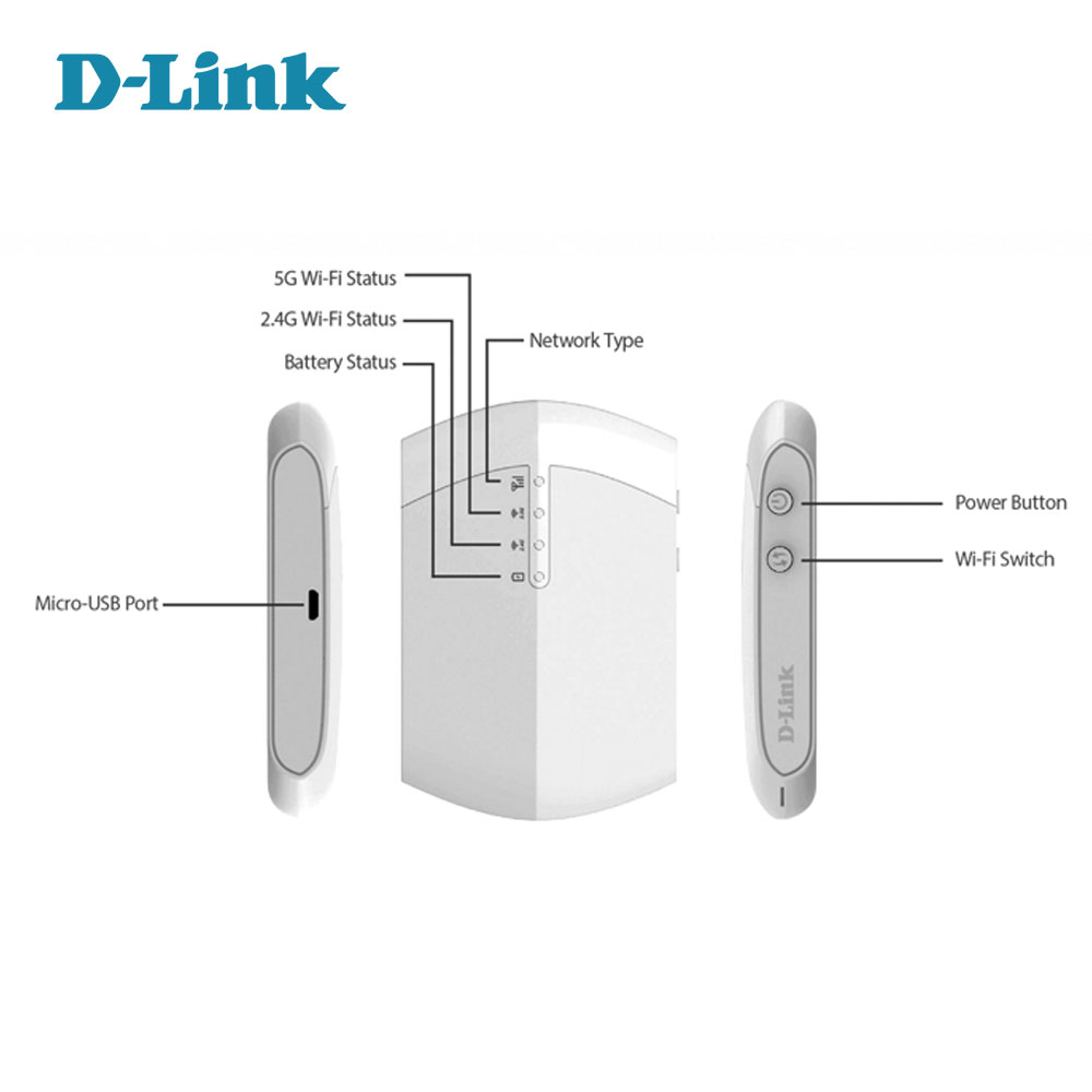 مودم CAT6 4G/LTE همراه دی لینک مدل D-Link DWR-933V