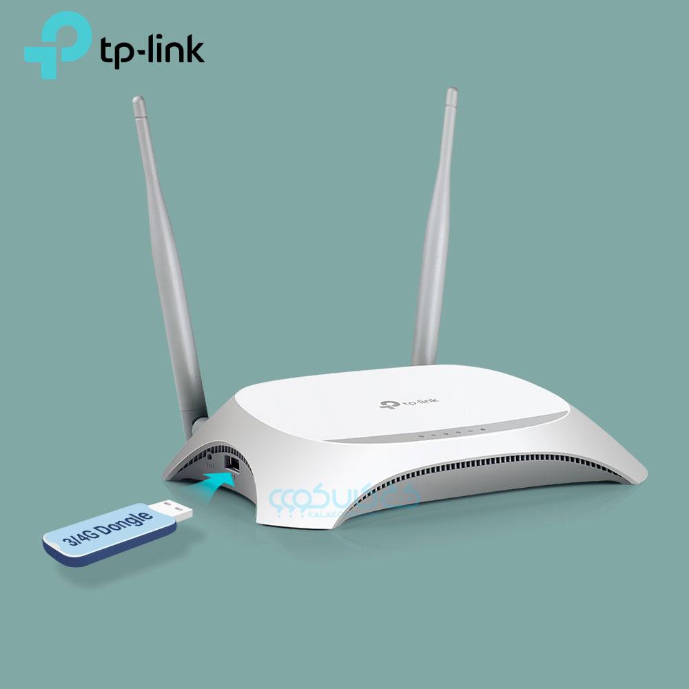 روتر 4G LTE رومیزی وایرلس N300 تی پی لینک مدل TP-Link TL-MR3420