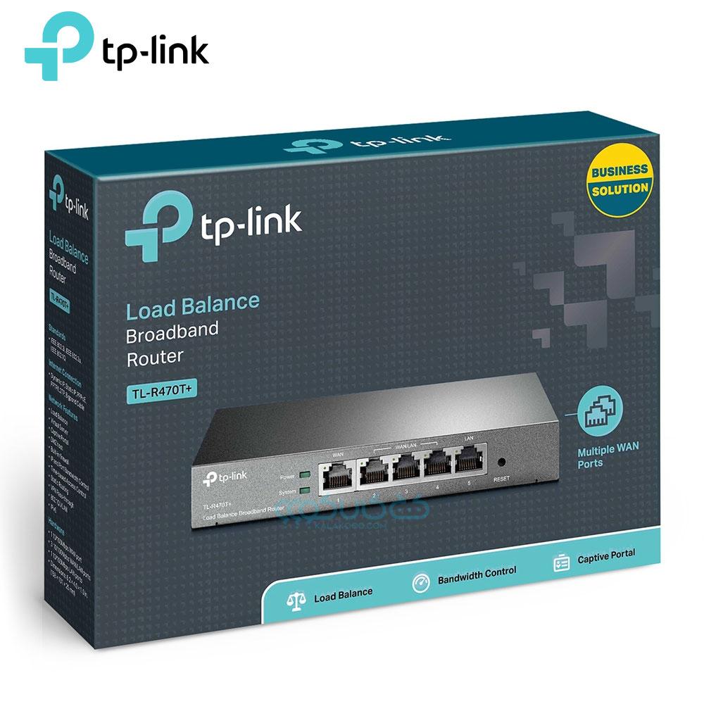 روتر کابلی تی پی لینک مدل TP-Link TL-R470T+ PLUS