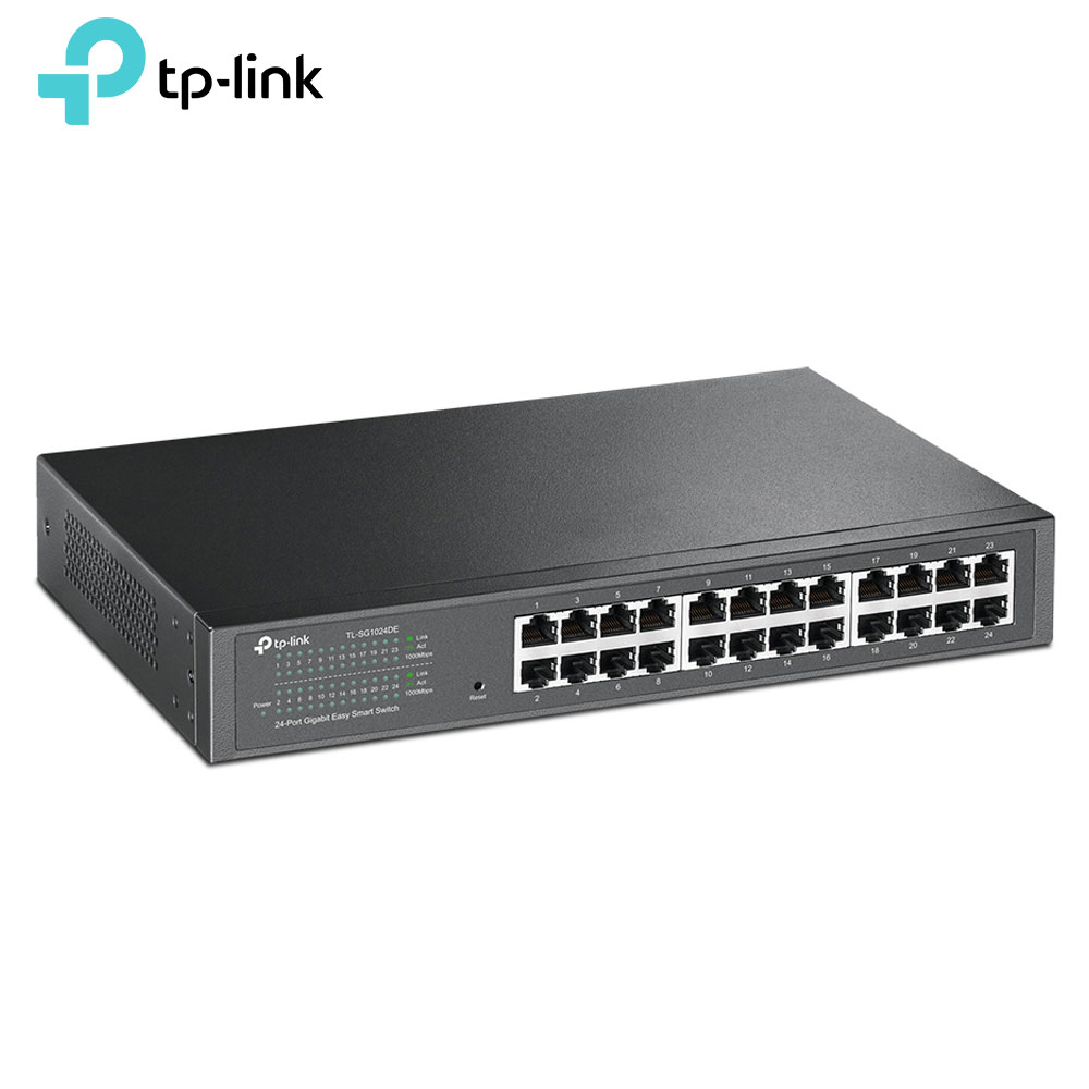 سوئیچ شبکه 24 پورت گیگابیت تی پی لینک مدل TP-Link TL-SG1024DE