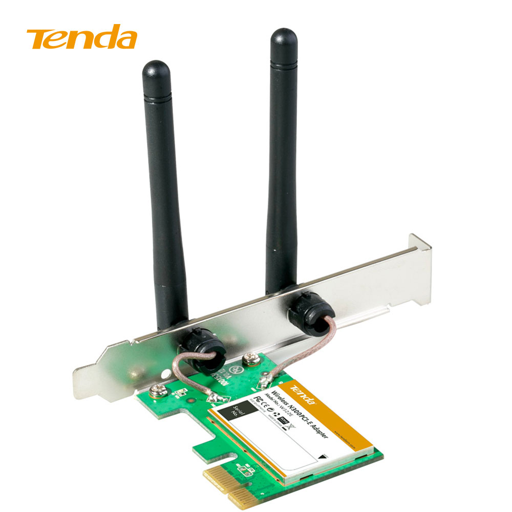 کارت شبکه PCI-E وایرلس N300 تندا مدل Tenda W322E