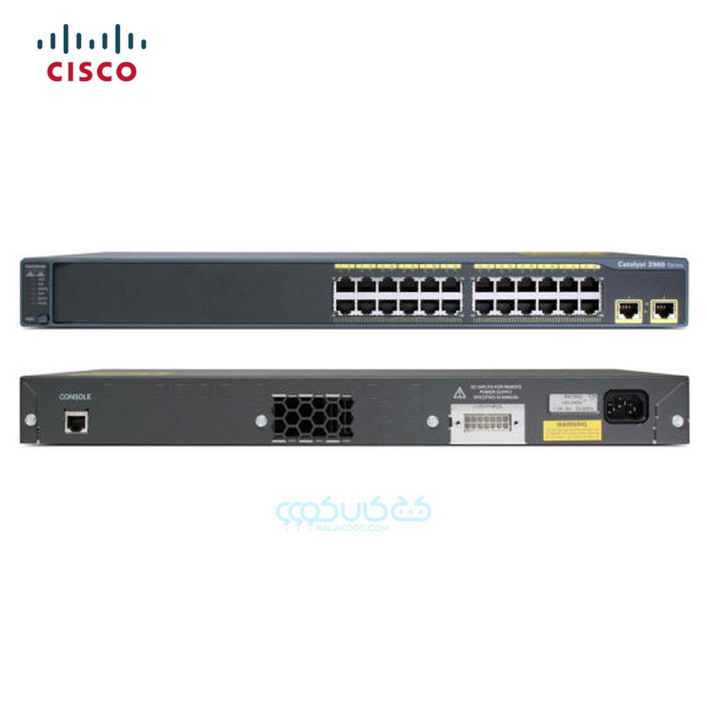 سوئیچ شبکه سیسکو مدل Cisco WS-C2960-24TT-L