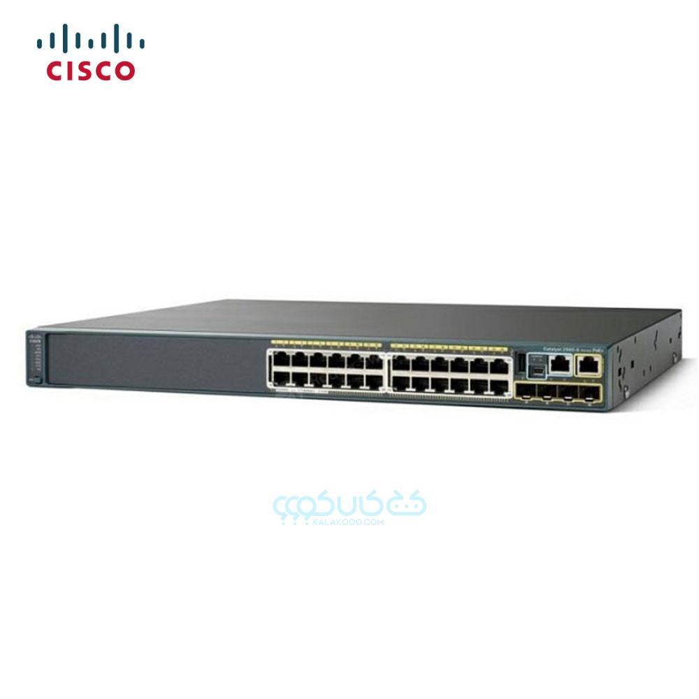 سوئیچ شبکه سیسکو مدل Cisco WS-C2960S-24TS-L