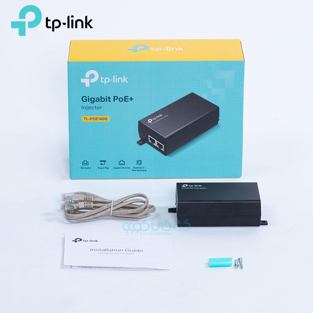 آداپتور POE گیگابیت تی پی لینک مدل TP-Link TL-POE160S