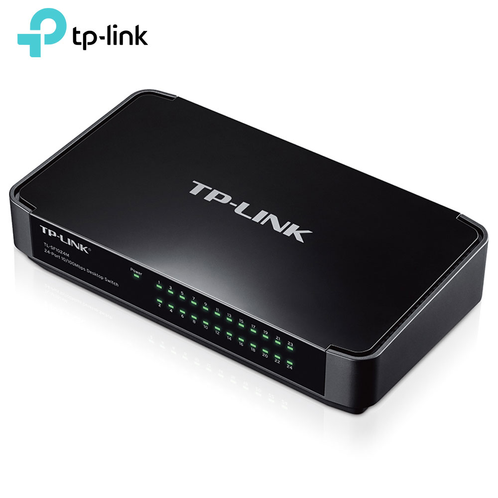 سوئیچ شبکه 24 پورت 10/100 تی پی لینک مدل TP-Link TL-SF1024M