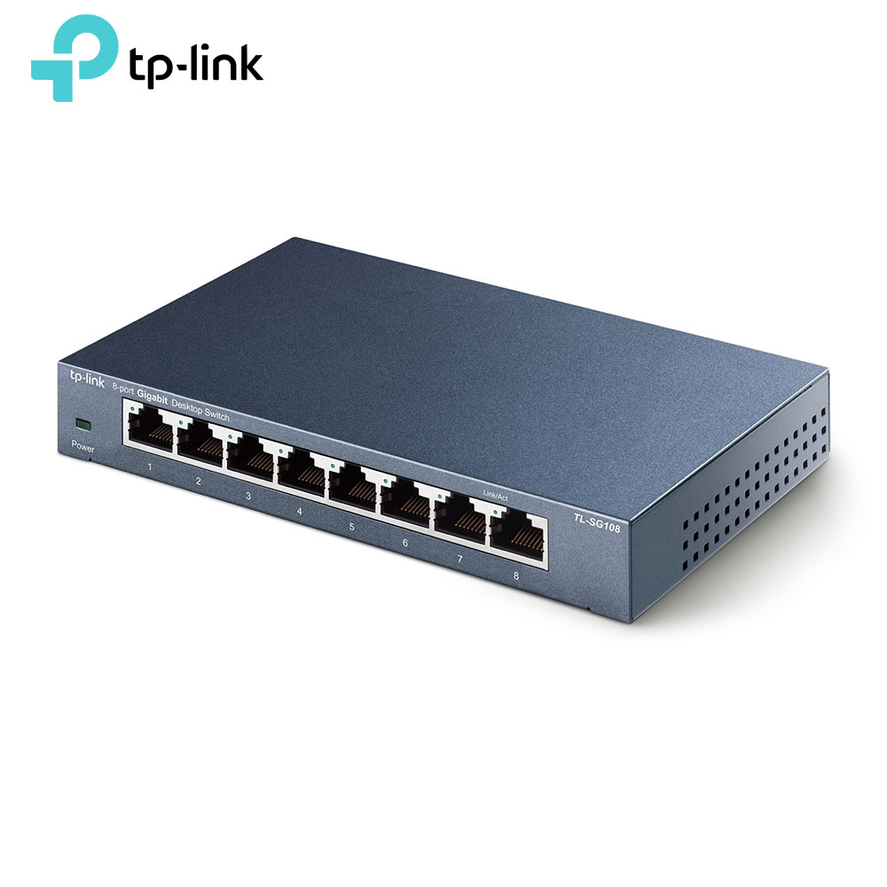 سوئیچ شبکه 8 پورت گیگابیت تی پی لینک مدل TP-Link TL-SG108