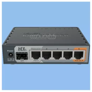 خرید روتر شبکه میکروتیک مدل hEX S کد RB760iGS